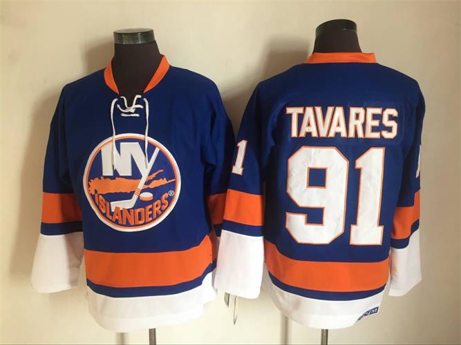 Islanders 91 John Tavares Blue CCM Throwback Jersey,We sell and wholesale Islanders 91 John Tavares Blue CCM Throwback Jersey on line form chian!